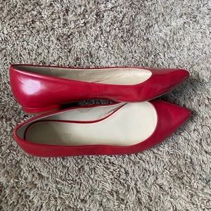 Red Flats - size 11